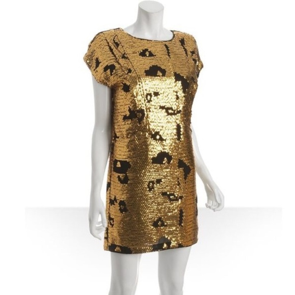 See by Chloe shift sequin dress